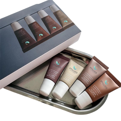 Stillico Lip Balm & Gloss – Hydraterende Lippenbalsem met Glanzende Finish – Transparante Olie met Vanille, Pink Sugar & Coffee Cake Geur