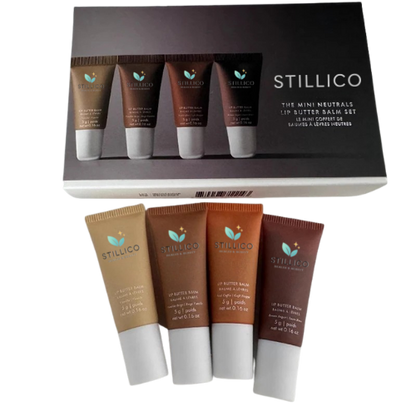 Stillico Lip Balm & Gloss – Hydraterende Lippenbalsem met Glanzende Finish – Transparante Olie met Vanille, Pink Sugar & Coffee Cake Geur